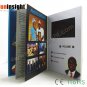 7 inch Hard Cover Video Book LCD Card 256MB A5 Landscape for Invitations