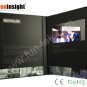 7 inches Light Sensor Video Booklet LCD Brochure 2GB A5 Portrait 12 Pages