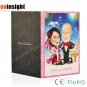 Personalized 2.4 inch Video Card LCD Wedding Invitation Brochure FVB246