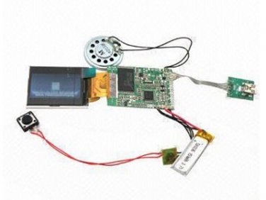 2.4 inch Video Player Module 128MB with Magnetic Switch USB port for Greeting Cards