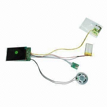 2.8 inch LCD Video Module Parts 128MB with Magnetic Switch for Greeting Cards