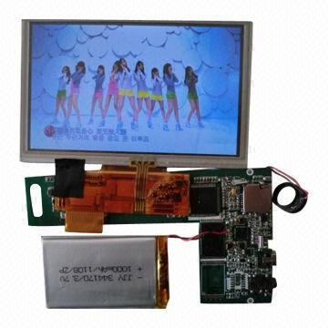 4.3 inch LCD Video Module Components with Magnetic Switch VCM-043M