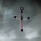 Beaded Cross Pendant