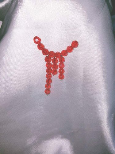 Beaded Dangle Necklace
