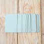 Silver Grey blank business cards