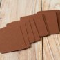 Chocolate Brown blank business cards