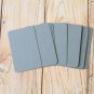 Medium Grey blank business cards