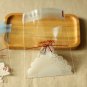 Lace Handmade Bow Cookie Bags plastic packaging party sweets bags
