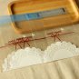 Lace Handmade Bow Cookie Bags plastic packaging party sweets bags