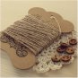 20m Jute Twine 2ply fine string