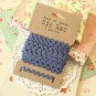 Heather Blue Ric Rac Ribbon reel
