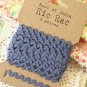 Heather Blue Ric Rac Ribbon reel