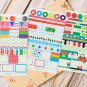 Rainbow Market scrapbooking diary stickers