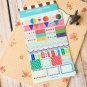 Rainbow Market scrapbooking diary stickers
