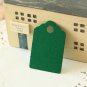 Holly Green mini scallop swing tags
