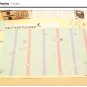 Half Year Planner paper calendar poster