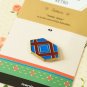 Pattern Iconic Retro Badge brooch pin
