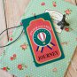 Balloon Journey travel name luggage tag