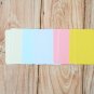 Pastel Mix blank business cards