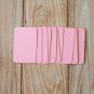 Pastel Pink blank business cards