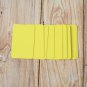 Lemon Yellow blank business cards