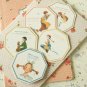 Anne of Green Gables and Daddy Long Legs cartoon stickers & scrapbooking cards