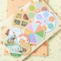 Anne of Green Gables and Daddy Long Legs cartoon stickers & scrapbooking cards