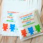 Cute Teddy Bear plastic bags