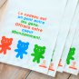 Cute Teddy Bear plastic bags