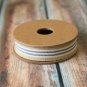 East of India Beige and Blue Stripe ribbon