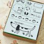 I Love My Baby Natural Somssi cartoon rubber stamps set