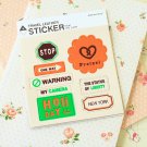 Holiday Travel Leather scrapbooking diary stickers