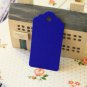 Royal Blue medium scallop swing tags