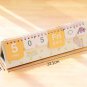Squirrel Just for You Cartoon Animals Mini desk Perpetual Any Year calendar