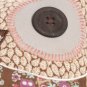 Priscilla Floral Owl Pillow
