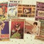 Florastudio Victory vintage style illustrated Postcards set