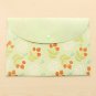 Green Sweet Flowers Envelope File Bag