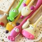 Yellow Mouse Flexi Pen cartoon bendable ballpen