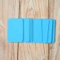 Aquamarine Blue blank business cards