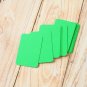 Spring Green blank business cards