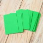 Spring Green blank business cards