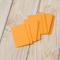 Pumpkin Orange blank business cards