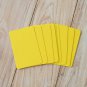 Bright Yellow blank business cards