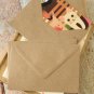 Plain Kraft Brown plain C6 banker envelopes