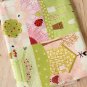 Sweet Sweet Home Cotton Linen blend fabric quarter