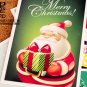 Mo-Card Merry Christmas cartoon postcards set