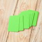 Lime Green blank business cards