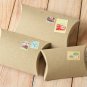 Ribbed Brown Kraft DIY Medium pillow boxes