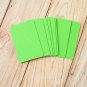 Lime Green blank business cards