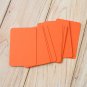 Mango Orange blank business cards